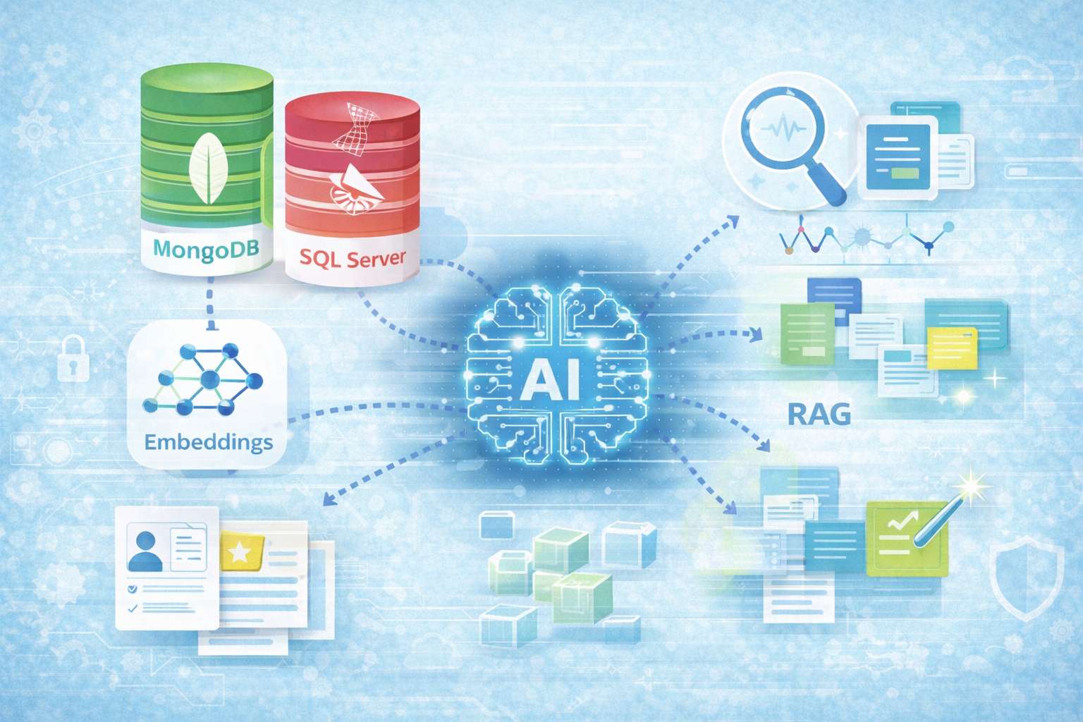 Integration von Datenbanken mit KI
